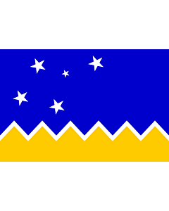 Fahne: Flagge: Magallanes, Chile | Magallanes and Chilean Antarctica Region, Chile | XII Región de Magallanes y de la Antártica Chilena