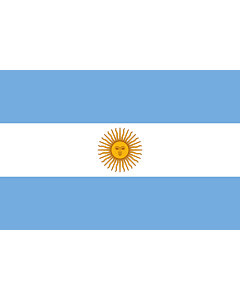 Fahne: Flagge: Argentinien
