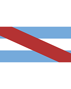 Fahne: Flagge: Entre Ríos (Provinz)