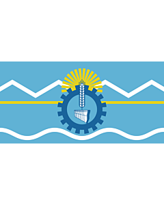 Fahne: Flagge: Chubut (Provinz)