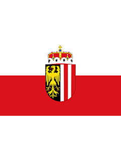Fahne: Flagge: Oberösterreich