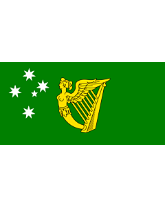 Fahne: Flagge: Australian Irish heritage