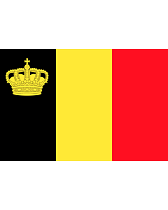 Fahne: Flagge: Belgium yacht ensign