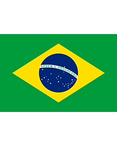 Fahne: Flagge: Brasilien