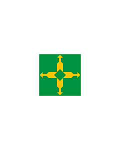 Fahne: Flagge: Distrito Federal