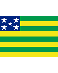 Fahne: Flagge: Goiás