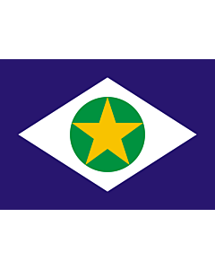 Fahne: Flagge: Mato Grosso
