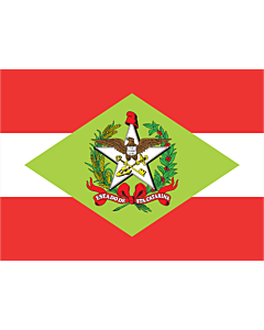 Fahne: Flagge: Santa Catarina