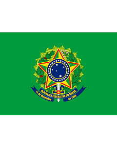 Fahne: Flagge: Presidential Standard of Brazil | Presidential Flag of Brazil