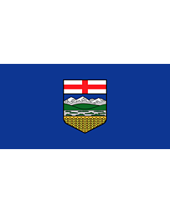 Fahne: Flagge: Alberta