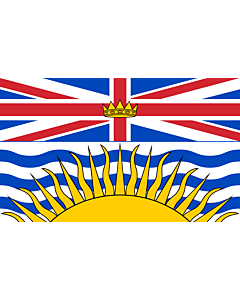 Fahne: Flagge: British Columbia