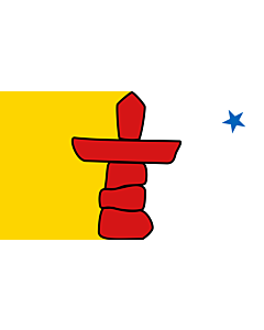 Fahne: Flagge: Nunavut