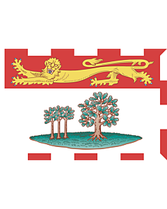 Fahne: Flagge: Prince Edward Island