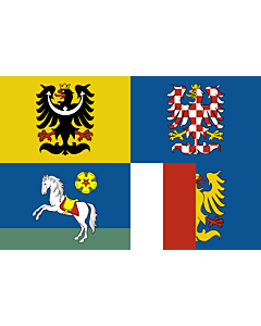 Fahne: Flagge: Moravian-Silesian Region