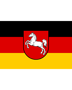 Fahne: Flagge: Niedersachsen