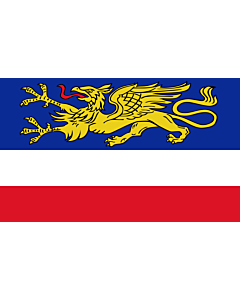 Fahne: Flagge: Hansestadt Rostock