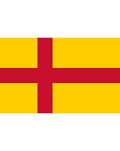 Fahne: Flagge: Kalmar Union | Merely a recreation of what the flag is thought to have looked like | Tämä on vain luomus siitä miltä Kalmarin unionin lipun arvellaan näyttäneen | Kalmarunionens