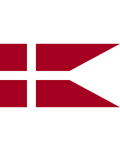 Fahne: Flagge: Naval Ensign of Denmark