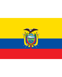 Fahne: Flagge: Ecuador