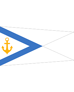 Fahne: Flagge: Estonia - Chief of Naval Forces | Pennant of the Estonian Chief of Naval Forces | Mereväe ülema vimpel