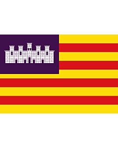 Fahne: Flagge: Balearic Islands