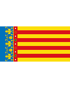 Fahne: Flagge: Valencian Community