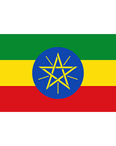 Fahne: Flagge: Äthiopien