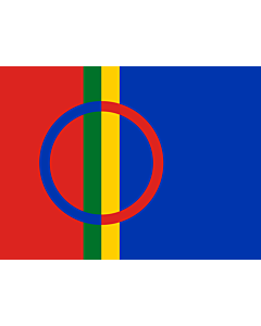 Fahne: Flagge: Lappland