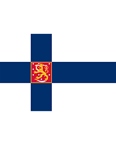 Fahne: Flagge: Finnland