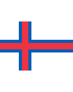 Fahne: Flagge: Färöer