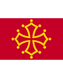 Fahne: Flagge: Midi-Pyrénées