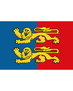Fahne: Flagge: Fr département Manche | Manche | Département de la Manche