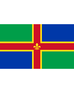 Fahne: Flagge: Lincolnshire