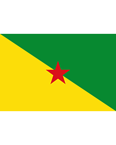 Fahne: Flagge: Französisch-Guayana