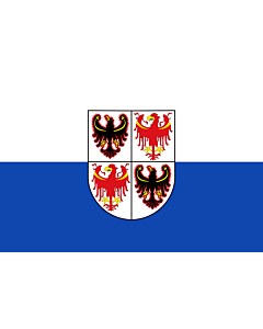 Fahne: Flagge: Südtirol (Trentino)