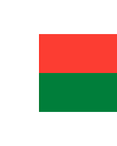 Fahne: Flagge: Madagaskar