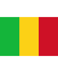 Fahne: Flagge: Mali