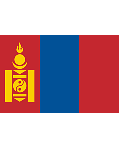 Fahne: Flagge: Mongolei