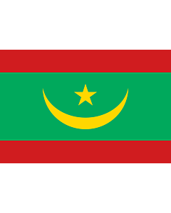 Fahne: Flagge: Mauretanien