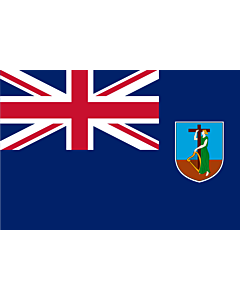 Fahne: Flagge: Montserrat