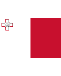 Fahne: Flagge: Malta  variant | Malta | Ta  Malta