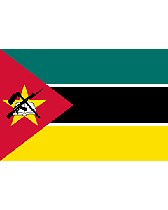 Fahne: Flagge: Mosambik