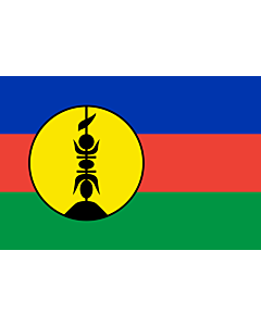 Fahne: Flagge: Neukaledonien