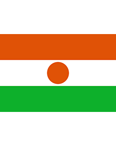 Fahne: Flagge: Niger
