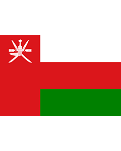 Fahne: Flagge: Oman