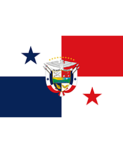 Fahne: Flagge: Presidential Flag of Panama | Presidencial de Panamá