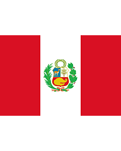 Fahne: Flagge: Peru