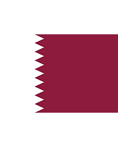 Fahne: Flagge: Katar