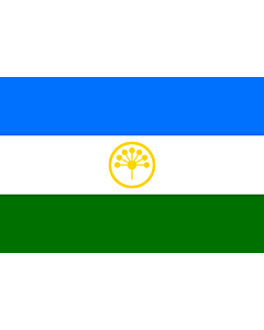 Fahne: Flagge: Baschkortostan