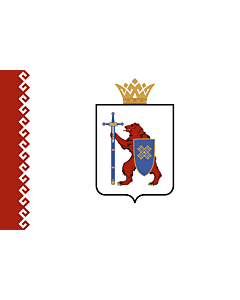 Fahne: Flagge: Republik Mari El